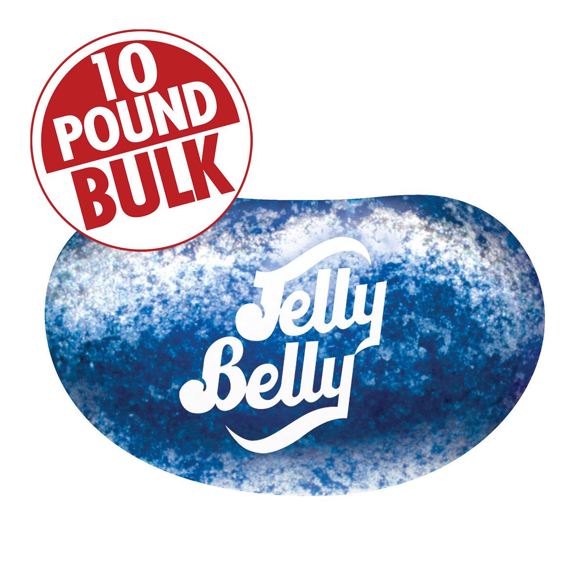Jelly Belly Blueberry Jewel 10 lb Case Blue Candy